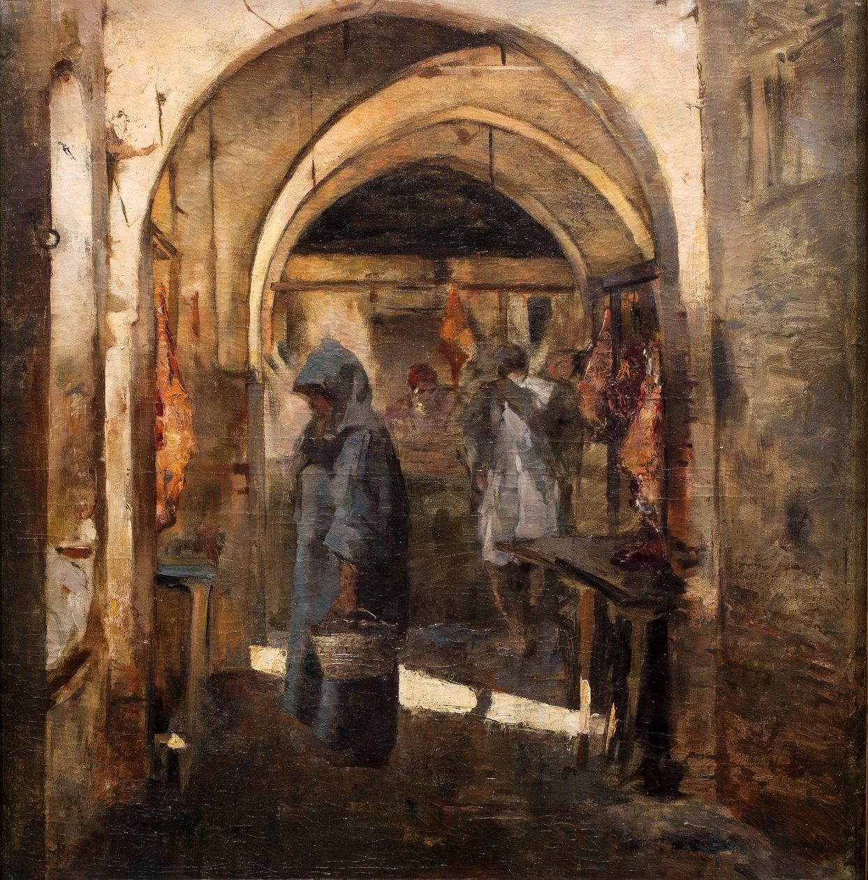 Jean - Joseph Benjamin, Constant, La macelleria, Musee du Quai Branly et des Arts Premiers, Paris